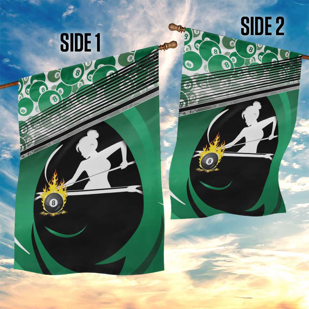 Billiards Garden Flag Master Of The Cue