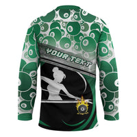 Personalized Billiards Hockey Jersey Master Of The Cue