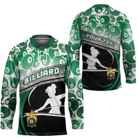 Personalized Billiards Hockey Jersey Master Of The Cue