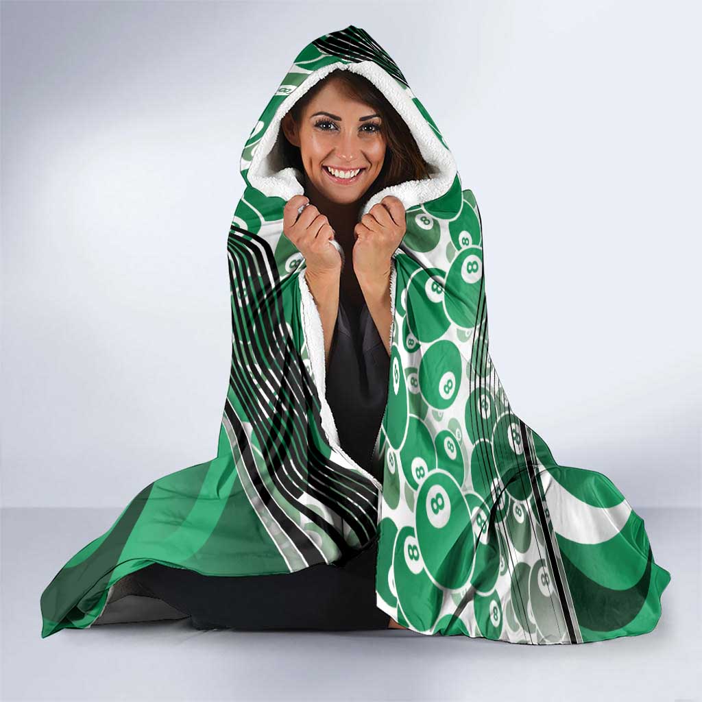 Billiards Hooded Blanket Master Of The Cue