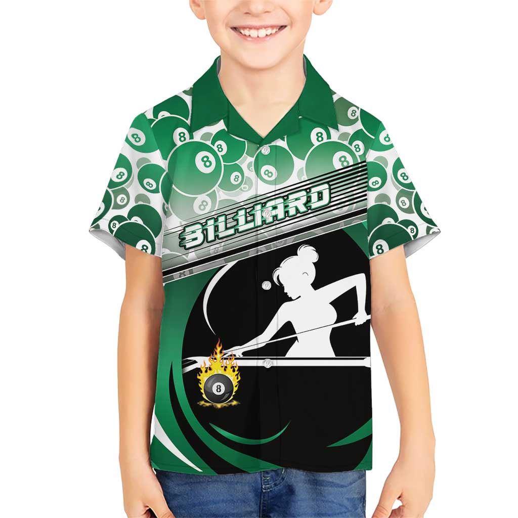Personalized Billiards Kid Hawaiian Shirt Master Of The Cue