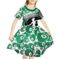 Personalized Billiards Kid Short Sleeve Dress Master Of The Cue
