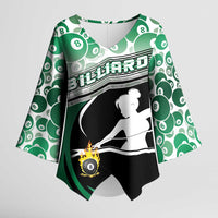 Personalized Billiards Kimono Sleeve Blouse Master Of The Cue