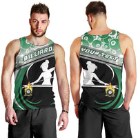 Personalized Billiards Men Tank Top Master Of The Cue