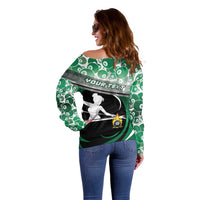 Personalized Billiards Off Shoulder Sweater Master Of The Cue