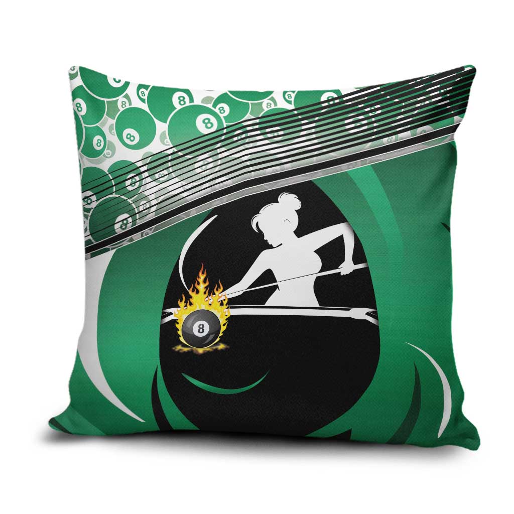 Billiards Pillow Cover Master Of The Cue