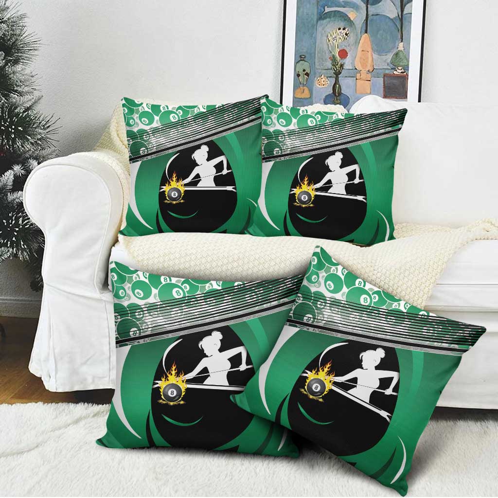 Billiards Pillow Cover Master Of The Cue