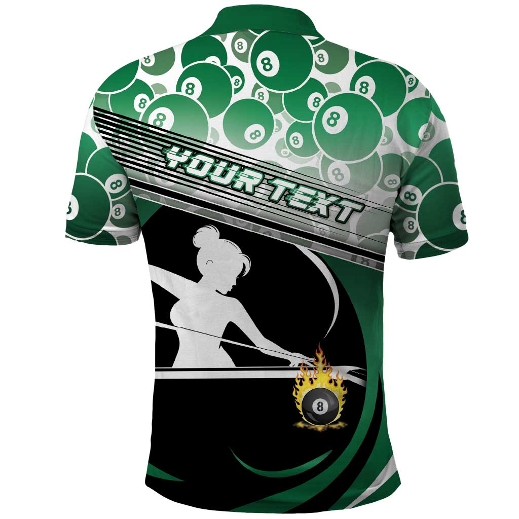 Personalized Billiards Polo Shirt Master Of The Cue