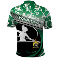 Personalized Billiards Polo Shirt Master Of The Cue