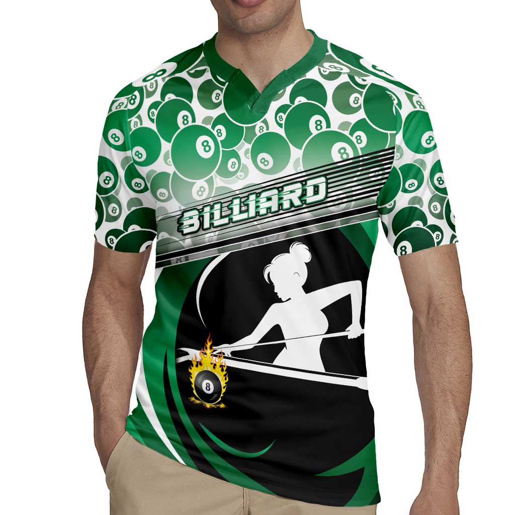 Personalized Billiards Rugby Jersey Master Of The Cue