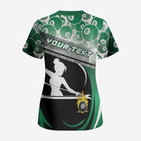 Personalized Billiards Scrub Top Master Of The Cue
