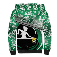 Personalized Billiards Sherpa Hoodie Master Of The Cue