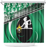 Billiards Shower Curtain Master Of The Cue
