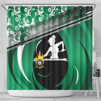Billiards Shower Curtain Master Of The Cue