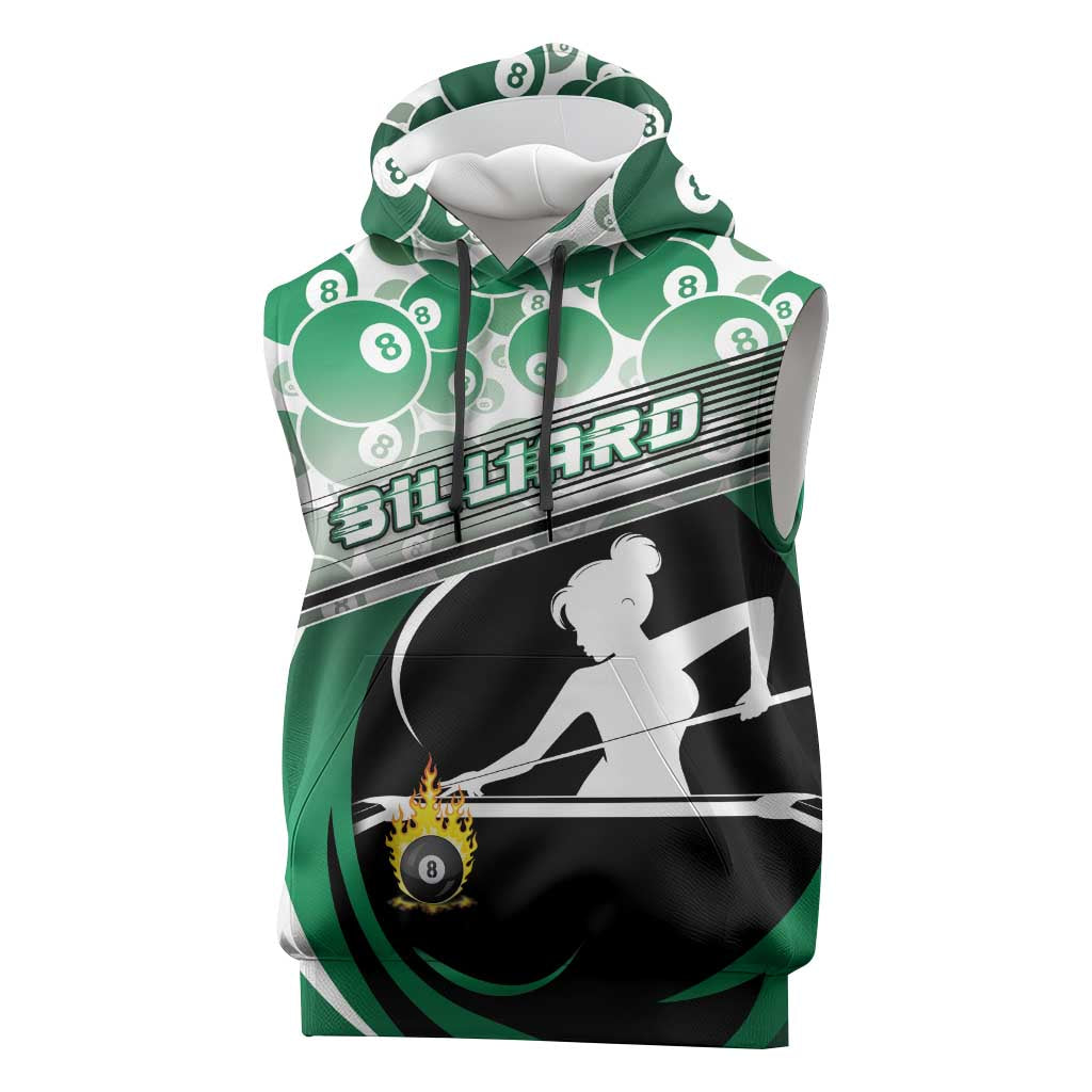 Personalized Billiards Sleeveless Hoodie Master Of The Cue