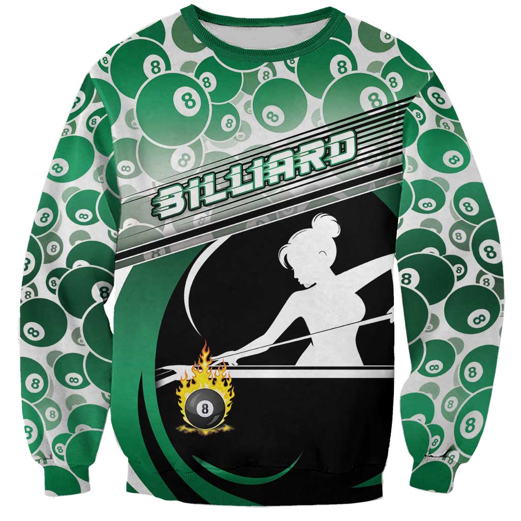 Personalized Billiards Sweatshirt Master Of The Cue