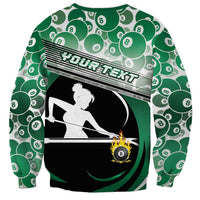 Personalized Billiards Sweatshirt Master Of The Cue