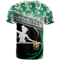 Personalized Billiards T Shirt Master Of The Cue