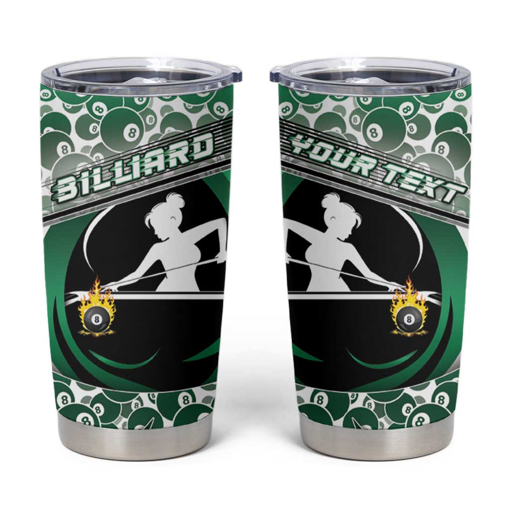 Personalized Billiards Tumbler Cup Master Of The Cue