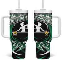 Personalized Billiards Tumbler With Handle Master Of The Cue