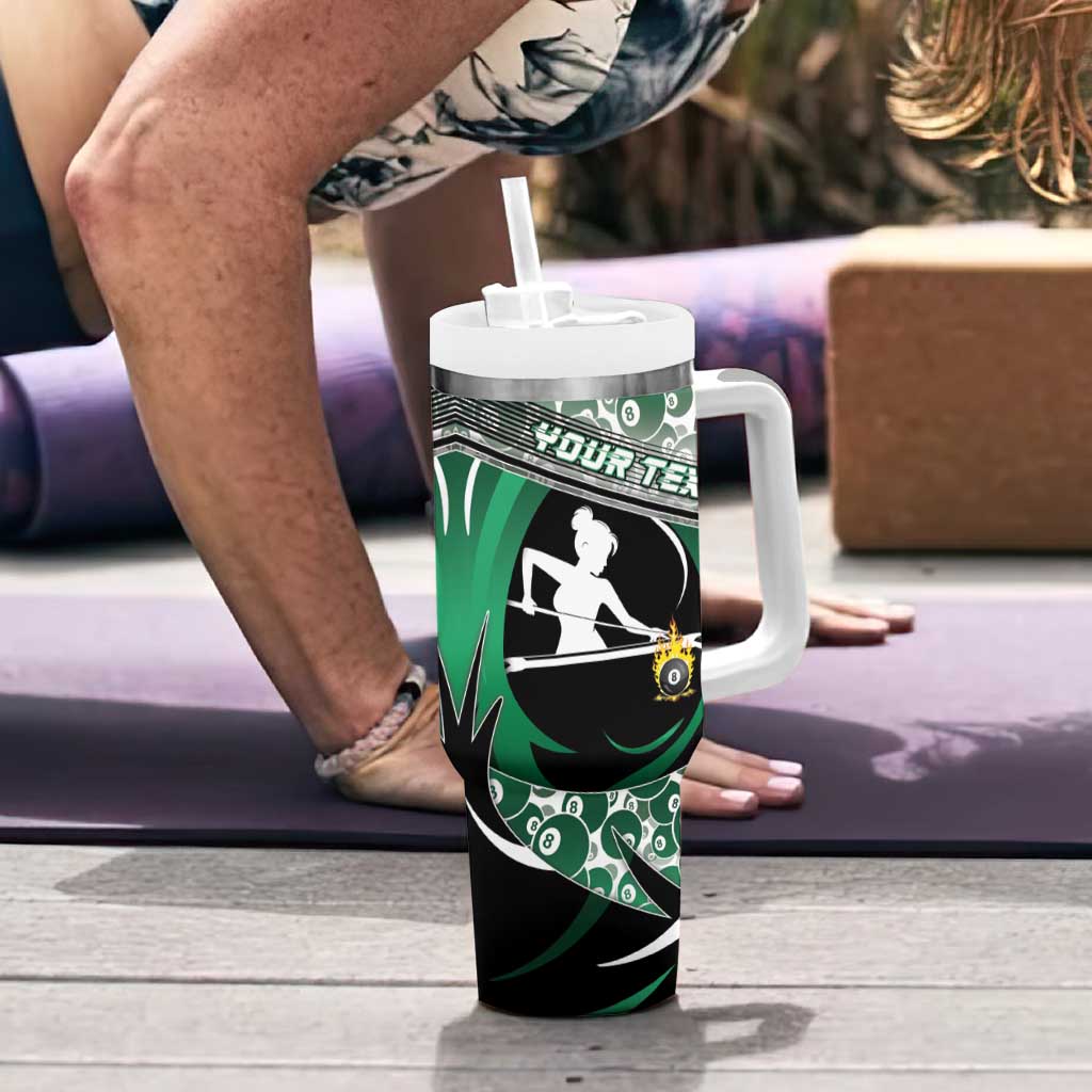 Personalized Billiards Tumbler With Handle Master Of The Cue
