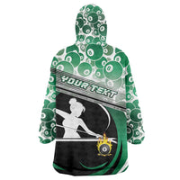 Personalized Billiards Wearable Blanket Hoodie Master Of The Cue
