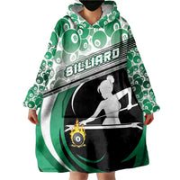 Personalized Billiards Wearable Blanket Hoodie Master Of The Cue