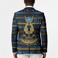 Egyptian Goddess Hathor Blazer Galaxy Ancient Mythology Sun Disk Cow Horn