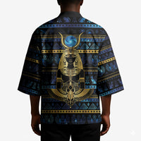 Egyptian Goddess Hathor Kimono Galaxy Ancient Mythology Sun Disk Cow Horn