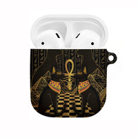 Egyptian Goddess Bastet AirPods Case Ancient Mythology Sacred Black Cat
