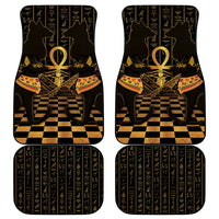 Egyptian Goddess Bastet Car Mats Ancient Mythology Sacred Black Cat