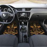 Egyptian Goddess Bastet Car Mats Ancient Mythology Sacred Black Cat