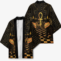 Egyptian Goddess Bastet Kimono Ancient Mythology Sacred Black Cat