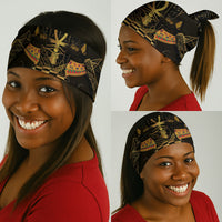Egyptian Goddess Bastet Neck Gaiter Ancient Mythology Sacred Black Cat