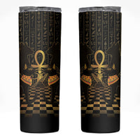 Egyptian Goddess Bastet Skinny Tumbler Ancient Mythology Sacred Black Cat