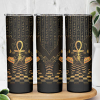 Egyptian Goddess Bastet Skinny Tumbler Ancient Mythology Sacred Black Cat