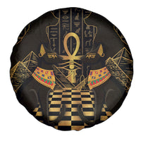 Egyptian Goddess Bastet Spare Tire Cover Ancient Mythology Sacred Black Cat