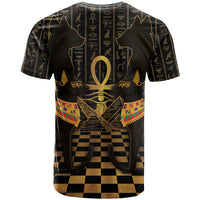 Egyptian Goddess Bastet T shirt Ancient Mythology Sacred Black Cat