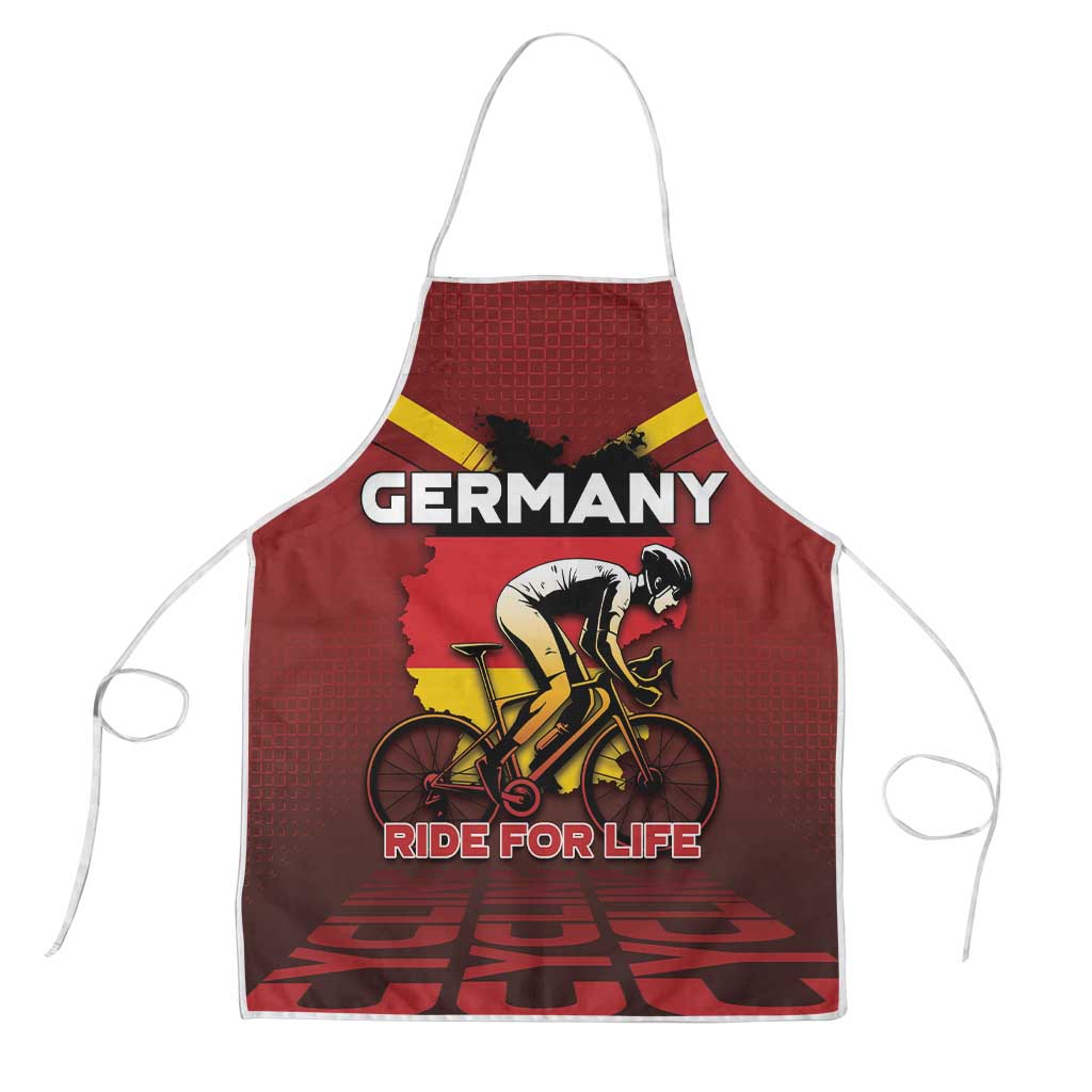 Germany Cycling Apron Ride For Life - Wonder Print Shop
