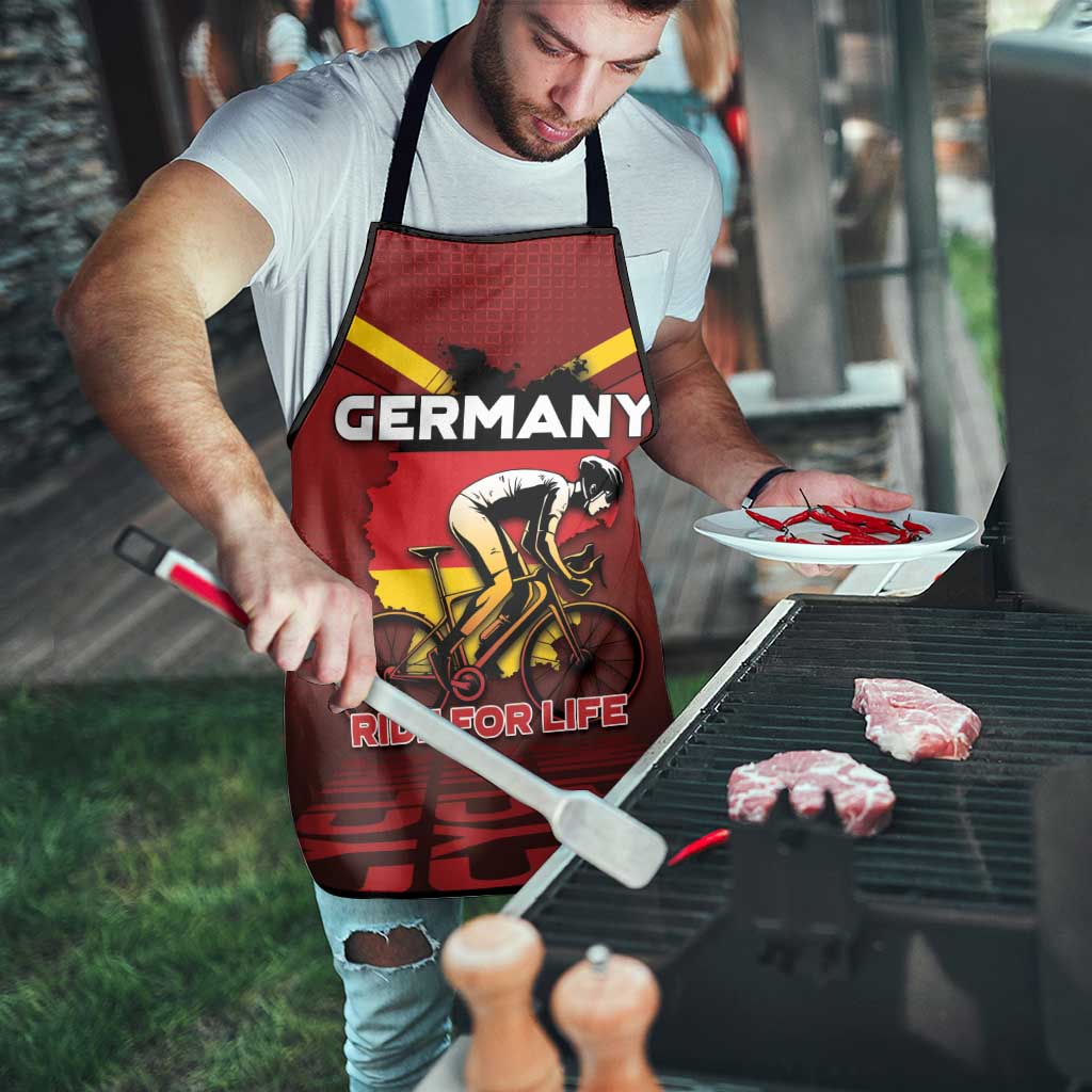 Germany Cycling Apron Ride For Life - Wonder Print Shop