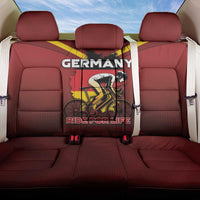 Germany Cycling Back Car Seat Cover Ride For Life - Wonder Print Shop
