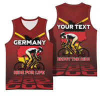 Personalized Germany Cycling Basketball Jersey Ride For Life - Wonder Print Shop