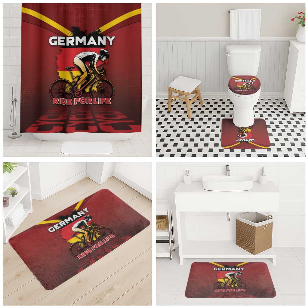 Germany Cycling Bathroom Set Ride For Life - Wonder Print Shop