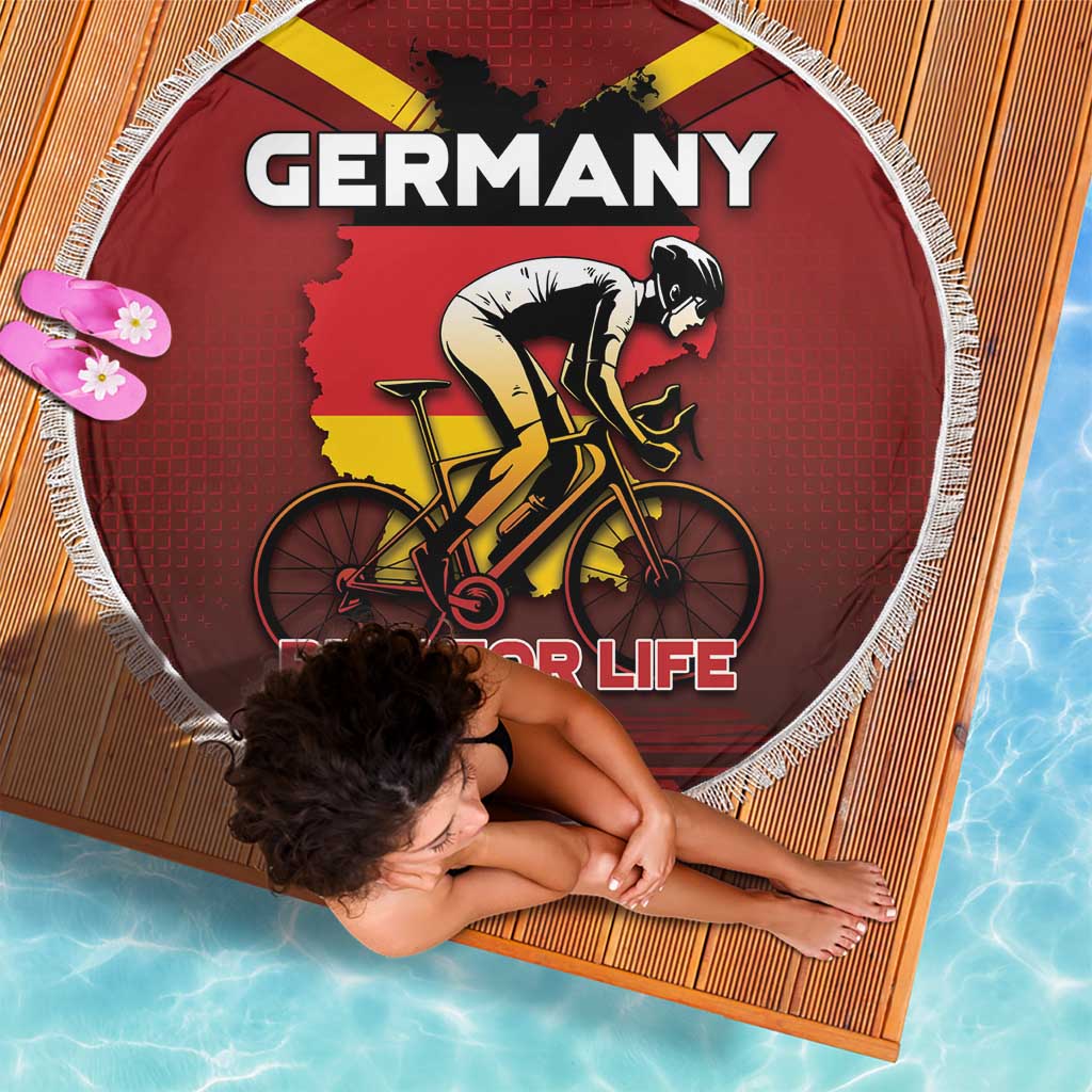Germany Cycling Beach Blanket Ride For Life - Wonder Print Shop