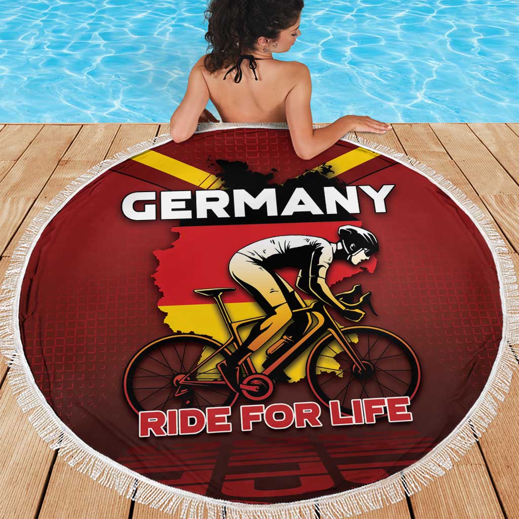 Germany Cycling Beach Blanket Ride For Life - Wonder Print Shop