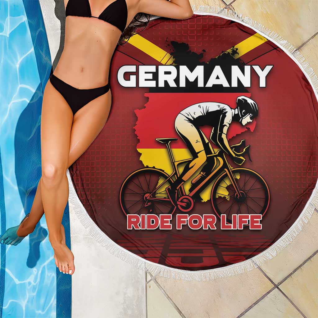 Germany Cycling Beach Blanket Ride For Life - Wonder Print Shop