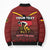 Personalized Germany Cycling Bomber Puffer Jacket Ride For Life - Wonder Print Shop