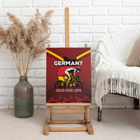 Germany Cycling Canvas Wall Art Ride For Life - Wonder Print Shop