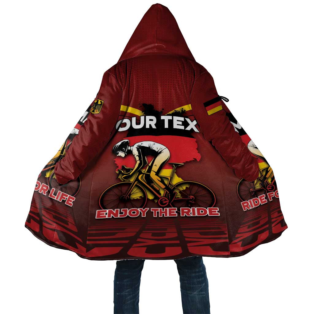 Personalized Germany Cycling Cloak Ride For Life - Wonder Print Shop