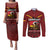 Personalized Germany Cycling Couples Matching Puletasi and Long Sleeve Button Shirt Ride For Life - Wonder Print Shop